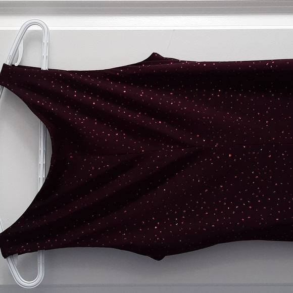 Assymetrical Chiffon Overlay Dress - Picture 4 of 6